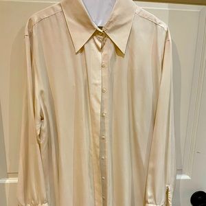 Silk dress shirt